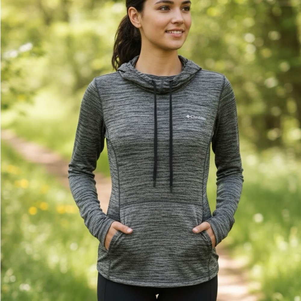 COLUMBIA Lightweight Marled Pullover Hoodie